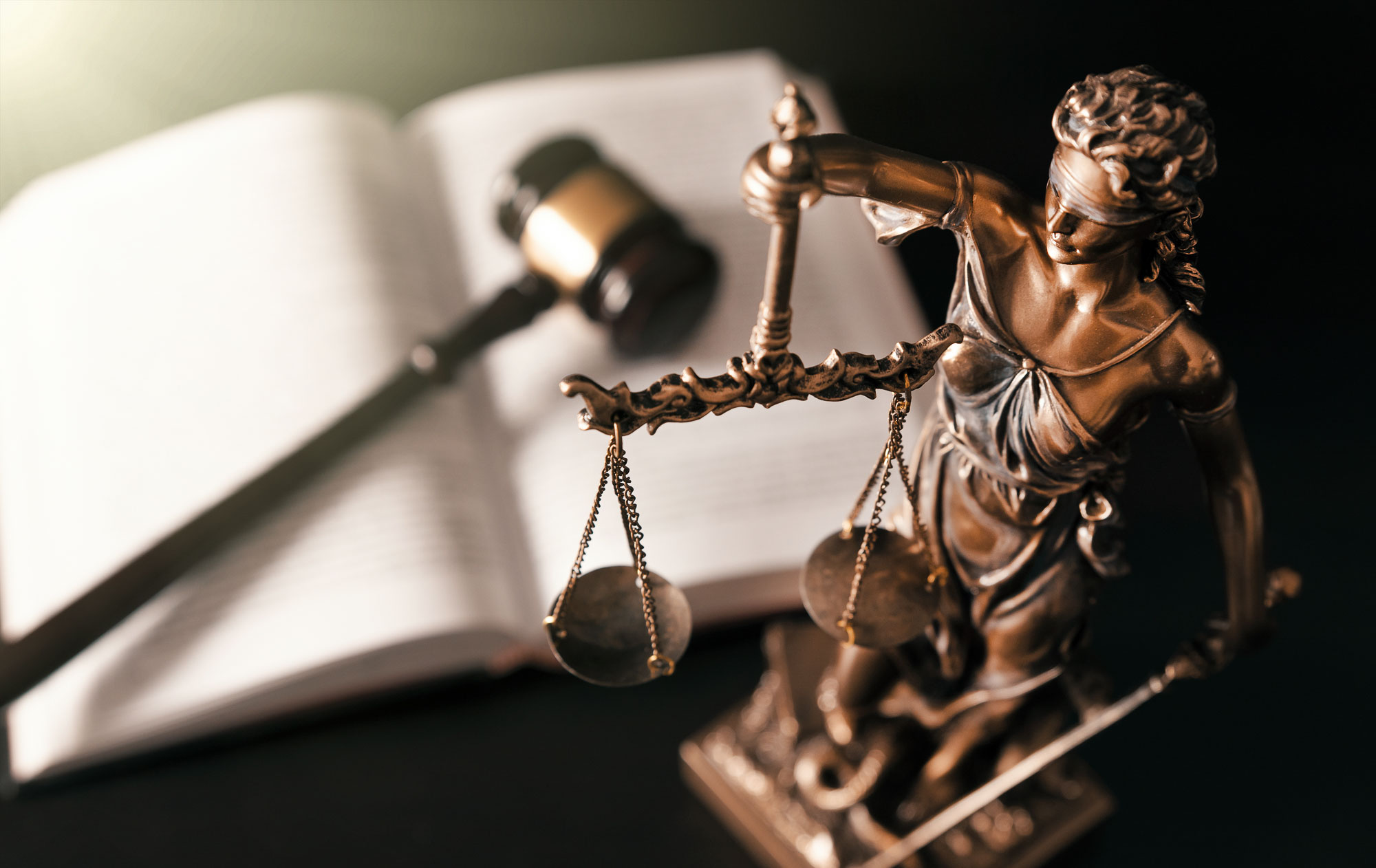 Lady justice representing victims of sexual abuse